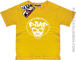 Pimp Afroman - koszulka dziecięca - żółty