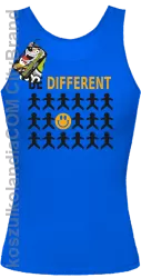 BE DIFFERENT - Top damski niebieska 