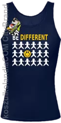 BE DIFFERENT - Top damski granat