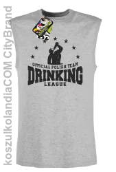 Official Polish Team Drinking League - Bezrękawnik męski melanż 