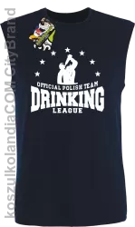 Official Polish Team Drinking League - Bezrękawnik męski granat