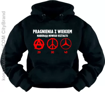 Pragnienia z wiekiem  nabierają nowego kształtu - bluza Nr KODIA00129bl