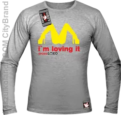 MCky I`m Loving It - Longsleeve męski melanż 