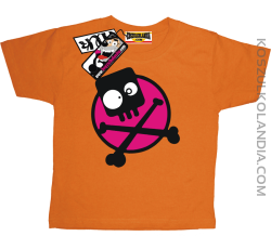 Czacha - koszulka dla dziecka - pomarańczowy