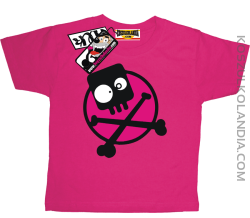 Czacha - koszulka dla dziecka - różowy