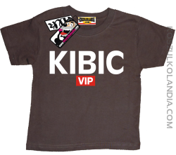 Kibic VIP - super koszulka dziecięca - brązowy