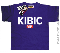 Kibic VIP - super koszulka dziecięca - fioletowy