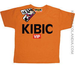 Kibic VIP - super koszulka dziecięca - pomarańczowy