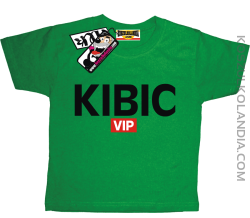 Kibic VIP - super koszulka dziecięca - zielony