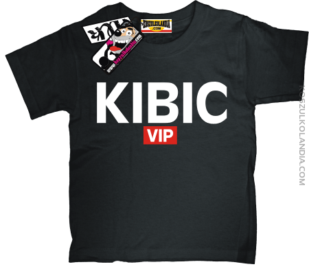 Kibic VIP - super koszulka dziecięca