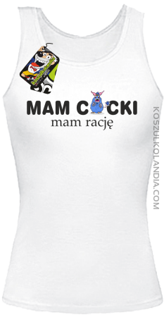 Mam cycki - Mam rację - Top damski 