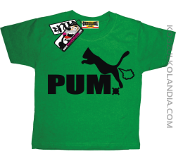 Puma - koszulka dziecięca - zielony