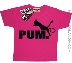 Puma - koszulka dziecięca - różowy