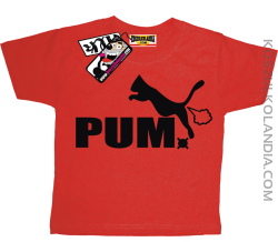 Puma - koszulka dziecięca - czerwony