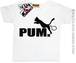Puma - koszulka dziecięca - biały