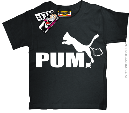 Puma - koszulka dziecięca - czarny