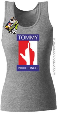 Tommy Middle Finger - Top damski 