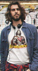 SuperHeroes Among Us Super Bohaterowie są wśród Nas  - koszulka męska z nadrukiem 2