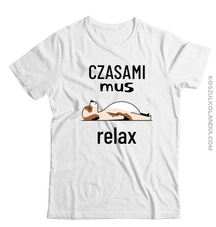 Czasami MUS Relax - koszulka męska 2