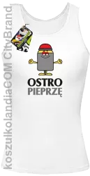 OSTRO pieprzę - Top damski biały 