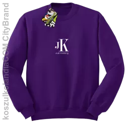 JK Just Kidding - bluza męska standard fioletowa