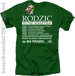 Rodzic to nie maszyna! - Koszulka męska khely