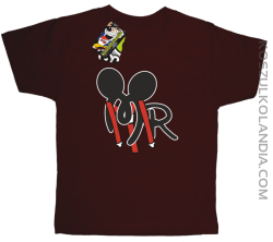 MR ala Mickey - Koszulka Dziecięca - Brązowy