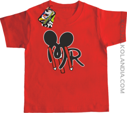 MR ala Mickey - Koszulka Dziecięca - Czerwony