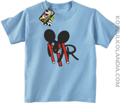 MR ala Mickey - Koszulka Dziecięca - Błękitny