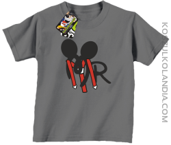 MR ala Mickey - Koszulka Dziecięca - Szary