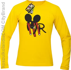 MR ala Mickey - Longsleeve Męski - Żółty