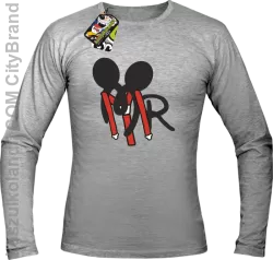 MR ala Mickey - Longsleeve Męski - Melanż