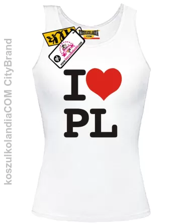 I Love PL - Top Damski