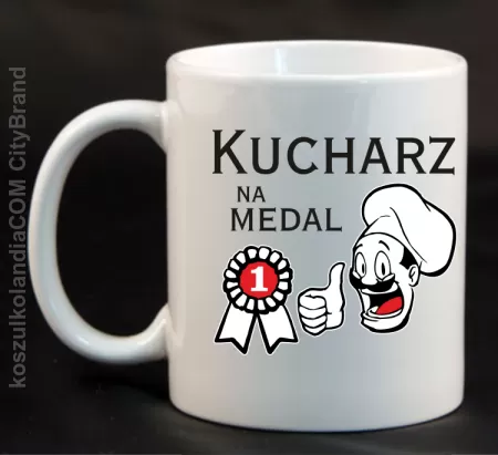 Kucharz na medal-Kubek ceramiczny