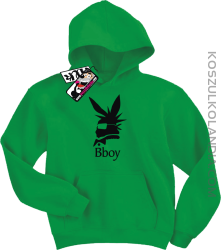 Bboy -bluza dziecięca - zielony