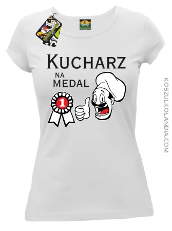 Kucharz na medal-koszulka damska