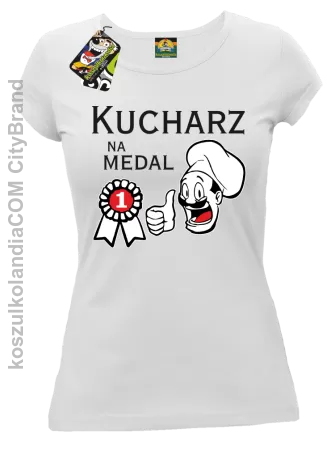 Kucharz na medal-koszulka damska