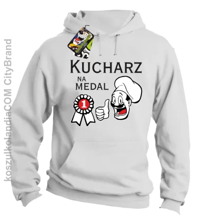 Kucharz na medal - bluza męska z kapturem