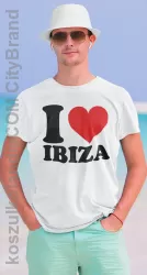 I LOVE IBIZA - koszulka męska