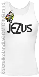 JEZUS Jesus christ symbolic - Top Damski - Biały