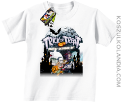 Trick or Treat Party October 31st - koszulka dziecięca biała