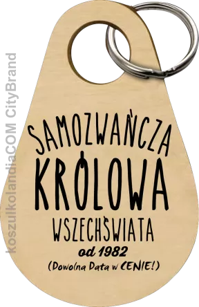 Samozwańcza Królowa wszechświata - Breloczek 