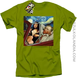 Mona_Gogy Art - Koszulka męska kiwi 