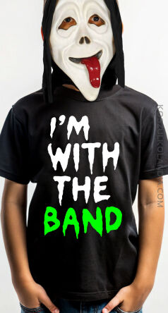 I`m with the Band Halloween tshirt - koszulka dziecięca