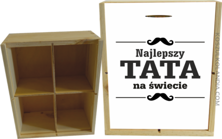 Najlepszy TATA na świecie - Skrzyneczka ozdobna 