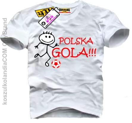 Polska Gola !!! - Koszulka Męska Nr KODIA00071