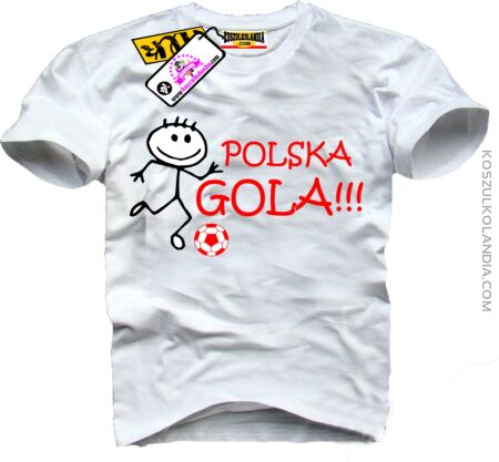 Polska Gola !!! - Koszulka Męska Nr KODIA00071