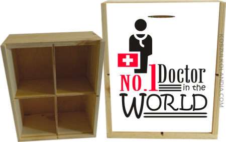 No1 Doctor in the world - Skrzyneczka ozdobna 