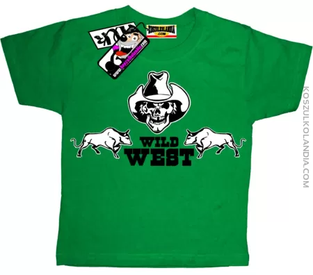 Wild West - Koszulka Dziecięca Nr KODIA00076dz