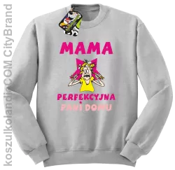 Mama perfekcyjna Pani domu - Bluza STANDARD melanż